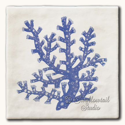 Fringed Coral Tile