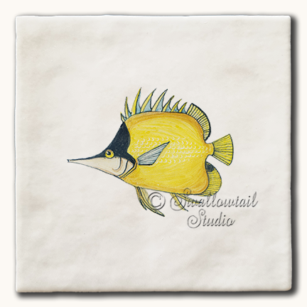 Butterfly Fish Tile