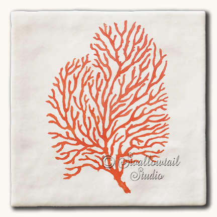Intricate Coral Tile