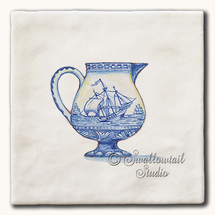 Delft Ship Jug