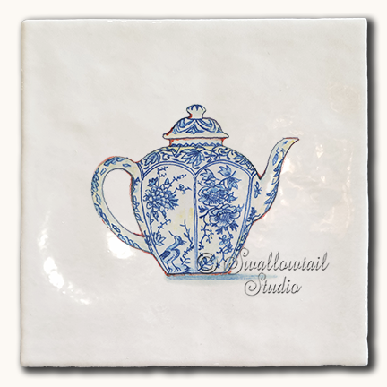 Teapot with Flowers