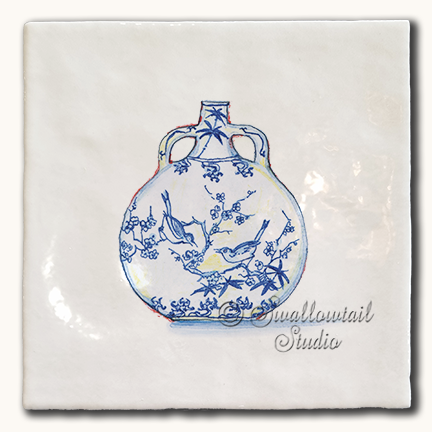 Round Bird Bottle