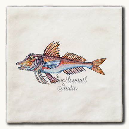 Gurnard Fish Tile