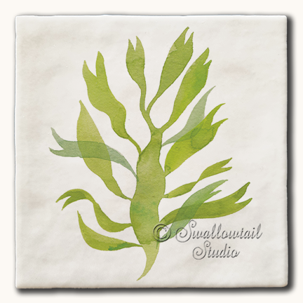 Swirling Seaweed Tile